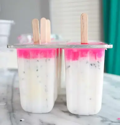 DIY Dragon Fruit Soap Popsicles
