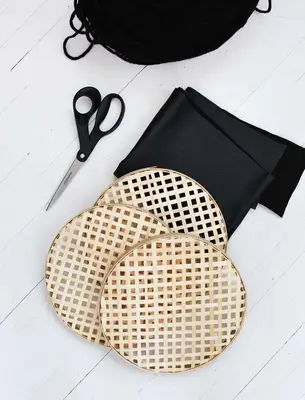 supplies to make hair accessory holders