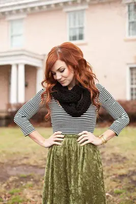 How to Sew a Maxi Skirt (With An Elastic Waist)