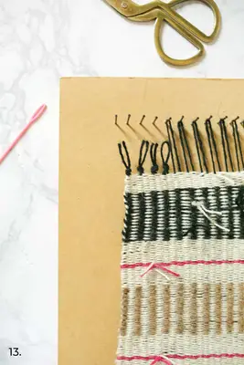 Woven Jute Mat Tutorial