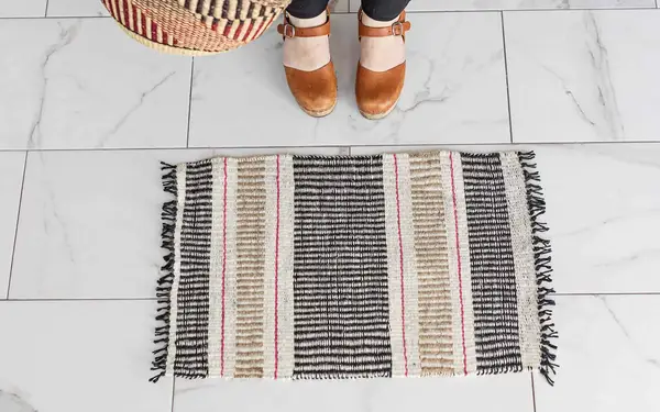 Woven Jute Mat Tutorial