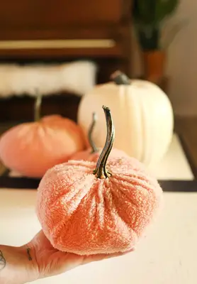Easy DIY Fabric Pumpkins