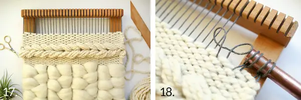 Quick Weave Wall Hanging DIY