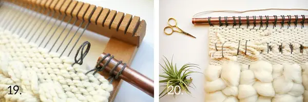 Quick Weave Wall Hanging DIY