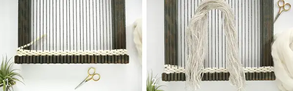 Quick Weave Wall Hanging DIY