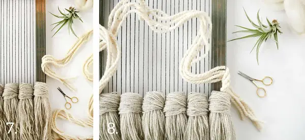 Quick Weave Wall Hanging DIY