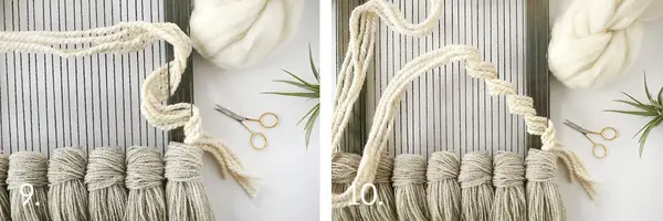 Quick Weave Wall Hanging DIY