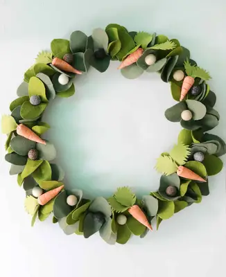 Spring Wreath DIY