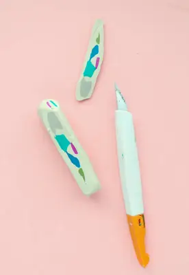 DIY Terrazzo Cheese Knives