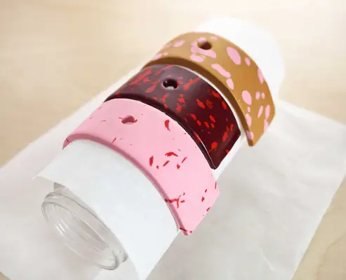 Terrazzo Style Clay Incense Holder 