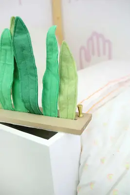 Felt Planter Beds for Kid's Room (With Hidden Toy Storage!)