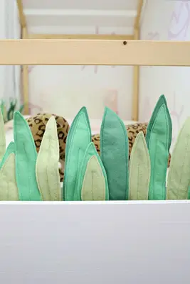 Felt Planter Beds for Kid's Room (With Hidden Toy Storage!)