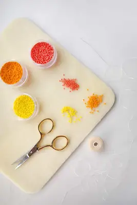 Rainbow Seed Bead Earrings DIY