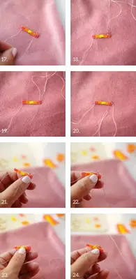 Rainbow Seed Bead Earrings DIY