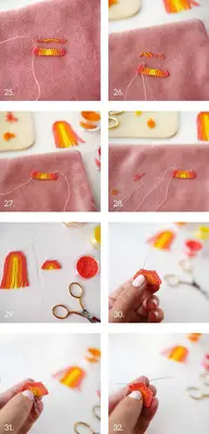 Rainbow Seed Bead Earrings DIY