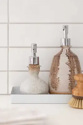 How to Make a Soap Dispenser from a Vase