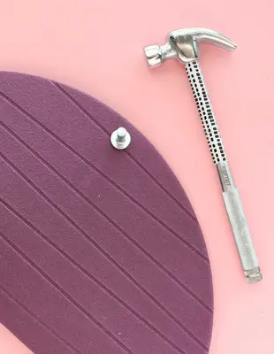 How to Turn Placemats into Hanging Planters