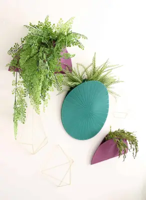 How to Turn Placemats into Hanging Planters