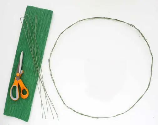 How to Make a Paper Flower Wreath