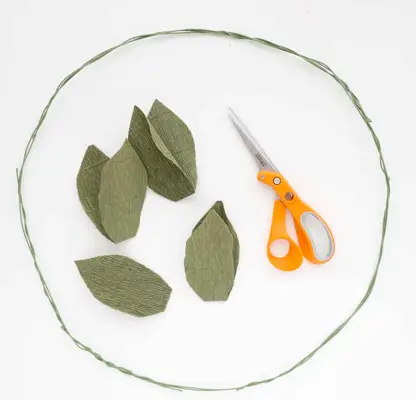 How to Make a Paper Flower Wreath