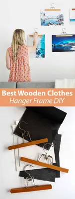 Quick + Easy Wooden Hanger Frames