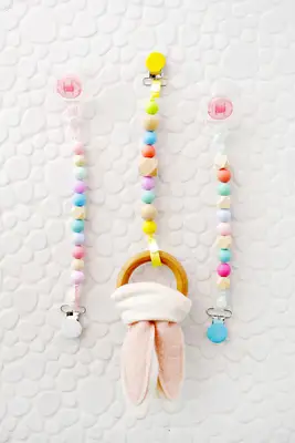 Teether and Pacifier Clip