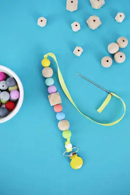 Teether and Pacifier Clip