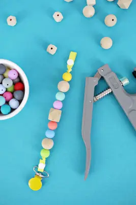 Teether and Pacifier Clip