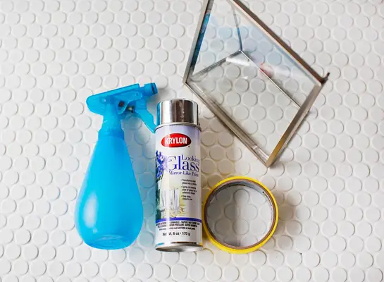 DIY Antique Glass Photo Frame