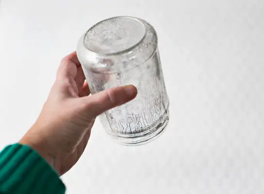 DIY Antique Glass Photo Frame