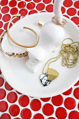 Svingende hjerte foto locket diy