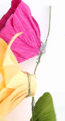 Make a Crepe Paper Flower Garland