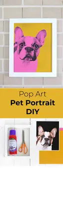 Make Your Own Pop Art Pet Portrait