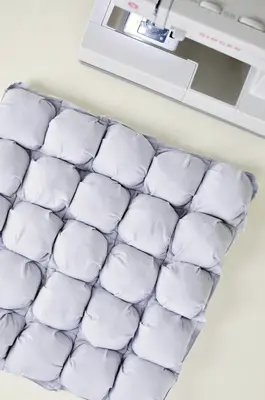 Make Your Own Puff Quilted Pillow Cover