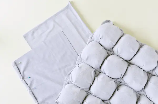 Make Your Own Puff Quilted Pillow Cover