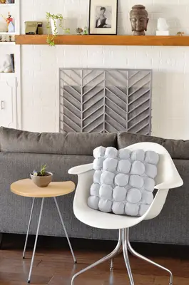 Make Your Own Puff Quilted Pillow Cover