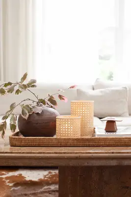 How to Make a Caned Candle Holder