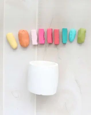 Make a Clay Petal Planter