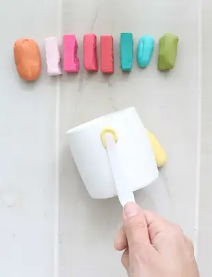 Make a Clay Petal Planter