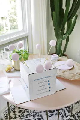 Wooden Ball Plant Stand DIY