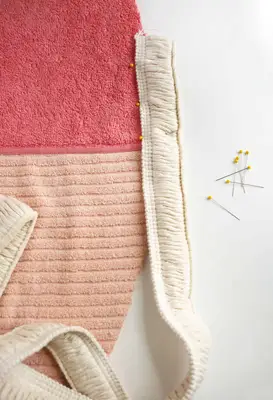 Round Beach Towel DIY