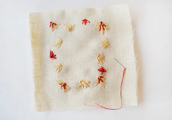 DIY Embroidered Photo Frame