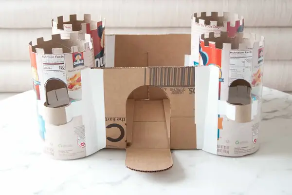 Build a Toy Castle from Upcycled Cardboard