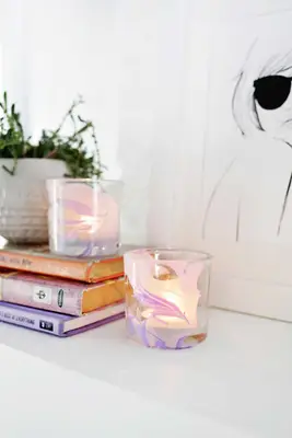 Marmorert votive DIY