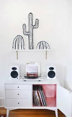 サボテンマーキーサインDIY