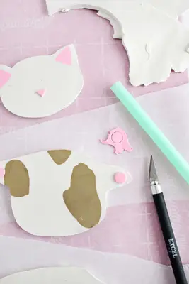 Kitty Clay Mobile DIY