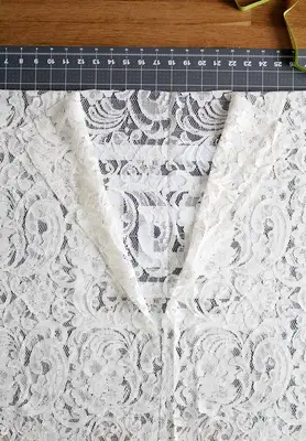 How to Sew a Lace Kimono