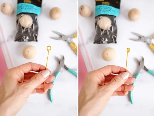 Wooden Ball Photo Holder DIY (Only Takes 5 Minutes To Make!)