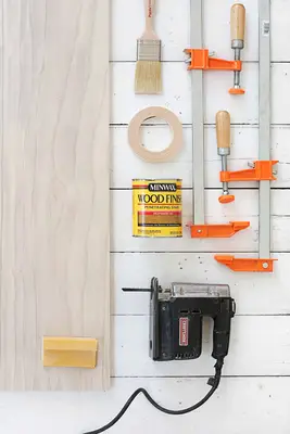 DIY Modern Wood Plant Stands