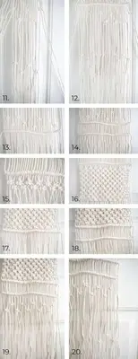 Simple Macrame Table Runner DIY